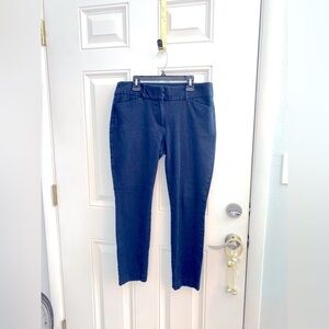Loft Navy Blue Cropped Pants